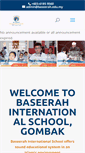 Mobile Screenshot of baseerah.edu.my